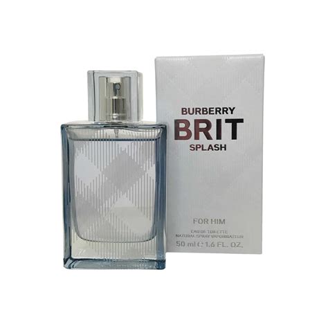 burberry brit splash eau de toilette 100ml spray|burberry brit splash cologne.